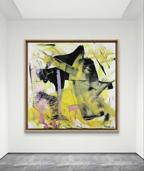 H. Friedel - Smoking Woman, Antiek en Kunst, Kunst | Schilderijen | Modern