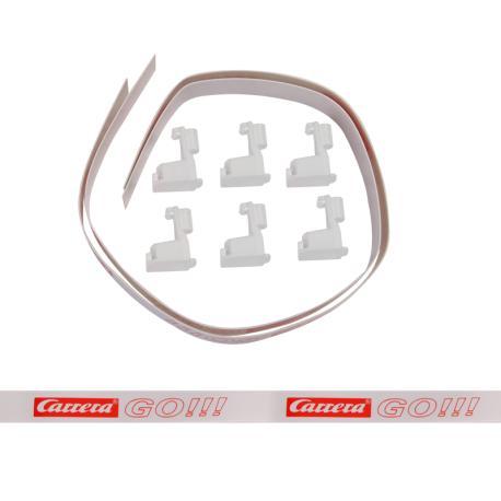 Carrera GO en Digital 143 Vangrails met brede support - 8830, Kinderen en Baby's, Speelgoed | Racebanen, Verzenden