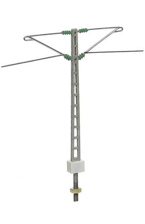 sommerfeldt 421 N DB Middenpaal met traliewerk, geschilderd, Hobby en Vrije tijd, Modeltreinen | N-Spoor, Gelijkstroom, Overige typen