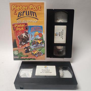 Pieter Post & Brum op Avontuur VHS, Ophalen of Verzenden