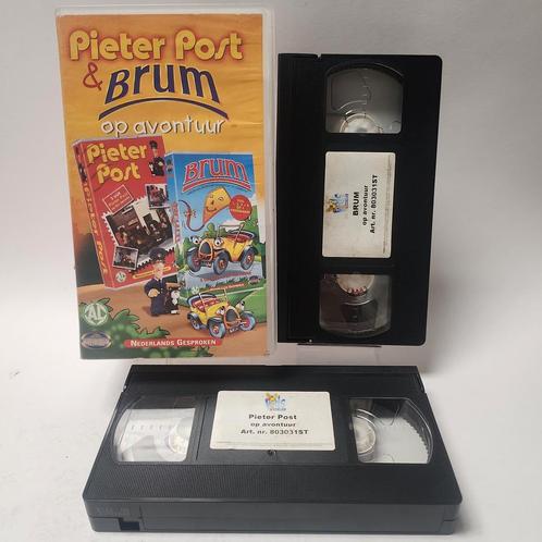 Pieter Post & Brum op Avontuur VHS, Cd's en Dvd's, VHS | Kinderen en Jeugd, Zo goed als nieuw, Ophalen of Verzenden