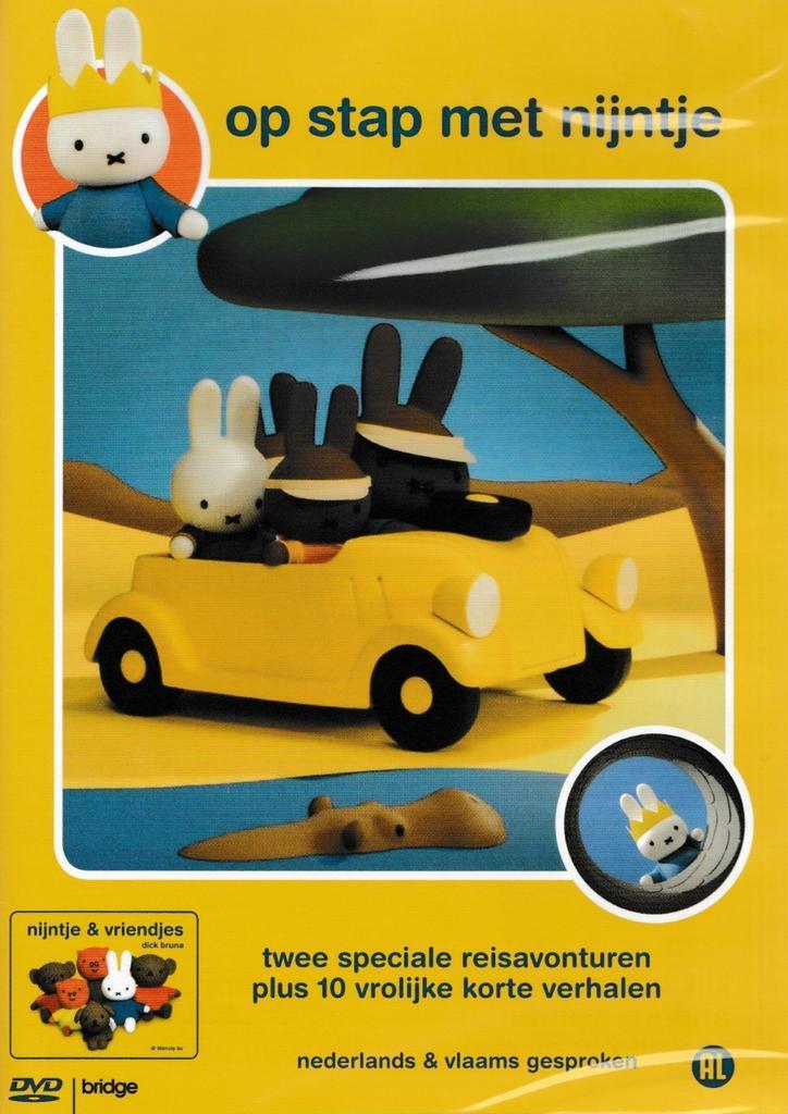 Nijntje - Op stap met Nijntje op DVD, Cd's en Dvd's, Dvd's | Tekenfilms en Animatie, Nieuw in verpakking, Verzenden
