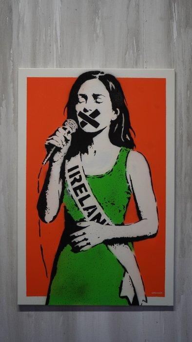 TINKICKER - *Eurodivision (Orange)*, Antiek en Kunst, Kunst | Schilderijen | Modern