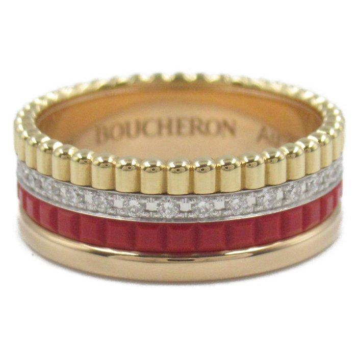 Boucheron - Ring 750 Three Gold - Diamant, Bijoux, Sacs & Beauté, Bagues