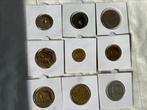 Belgisch-Congo. 10 Centimes 1922/1958, lot of 9 coins