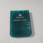 Sony Transparant Green Memorycard Playstation 1, Consoles de jeu & Jeux vidéo, Consoles de jeu | Sony Consoles | Accessoires, Ophalen of Verzenden