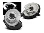 Tube Light koplampen Chrome geschikt voor Mini Cooper, Auto-onderdelen, Verzenden, Nieuw, Mini