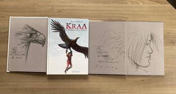 Kraa T1 à T3 + 2x dédicace - Série complète - 3x C - 3 Album