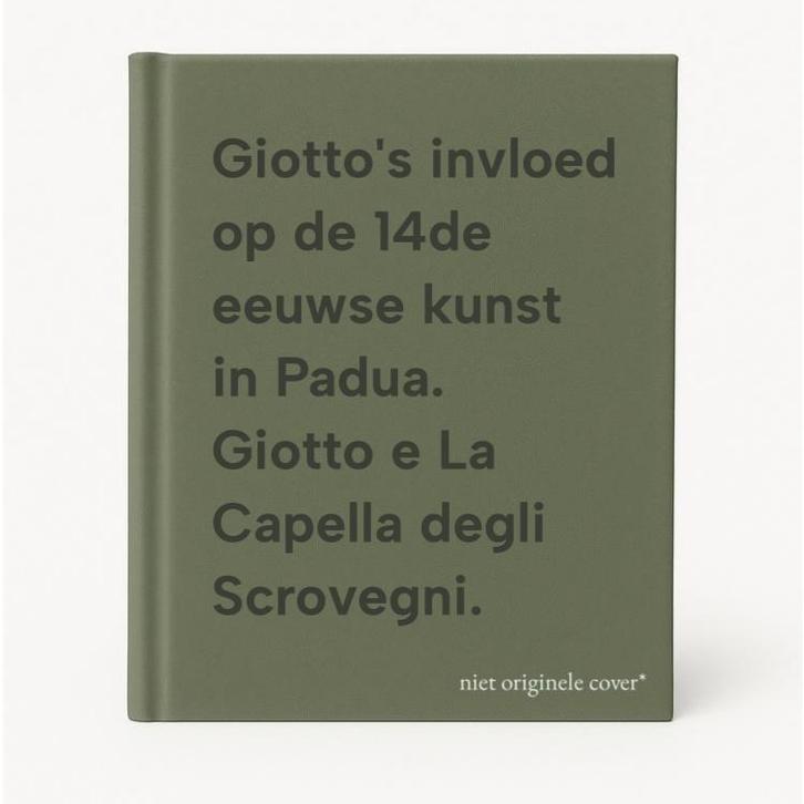 Giottos invloed op de 14de eeuwse kunst in Padua. Giotto e, Boeken, Kunst en Cultuur | Beeldend, Zo goed als nieuw, Verzenden