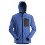 Snickers 8041 flexiwork, fleece hoodie - 5604 - true blue -, Doe-het-zelf en Bouw, Nieuw
