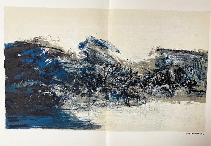 Zao Wou-Ki (1921-2013) - À La Gloire de l’image et art, Antiek en Kunst, Antiek | Overige Antiek