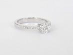 Bague de fiançailles - 18 carats Or blanc - 0.71ct. tw., Handtassen en Accessoires, Antieke sieraden