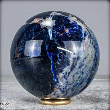 Boule en sodalite naturelle du Brésil - De la plus haute