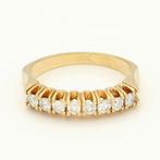 Bague - 18 carats Or jaune Diamant (Naturelle), Nieuw