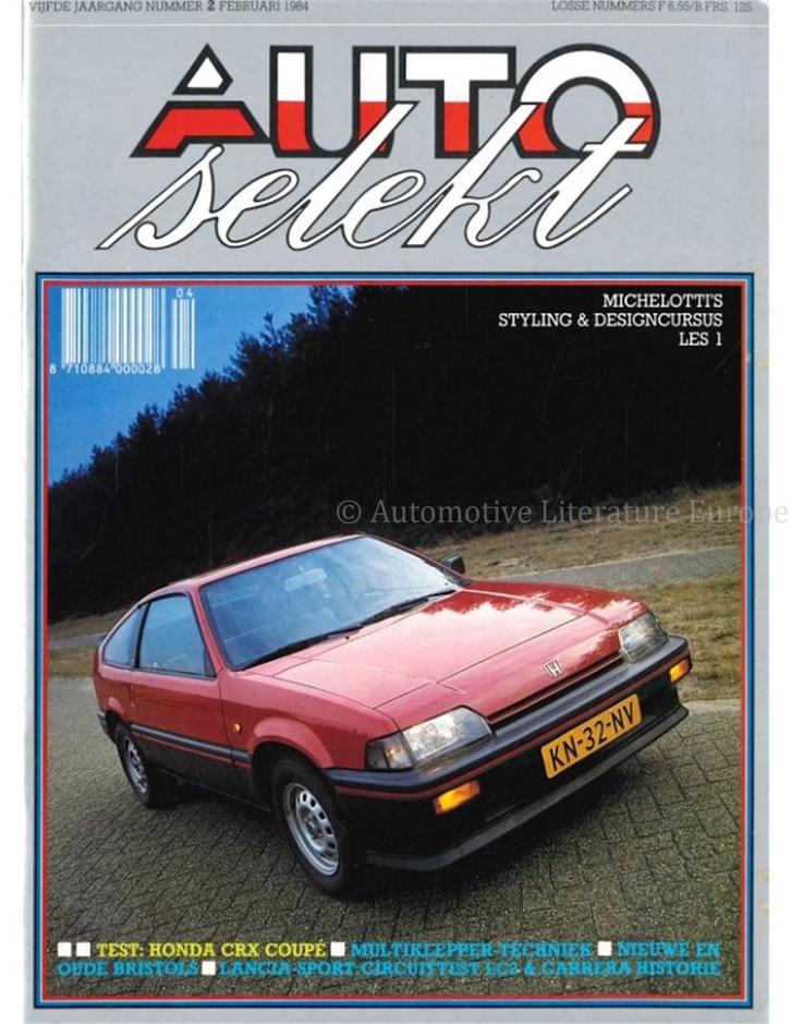 1984 AUTO SELEKT MAGAZINE 02 NEDERLANDS, Livres, Autos | Brochures & Magazines