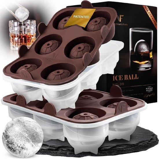 2dekans | Neighbours Friend ijsblokvormpjes - Set van 2 XXL, Electroménager, Lave-vaisselle, Enlèvement ou Envoi