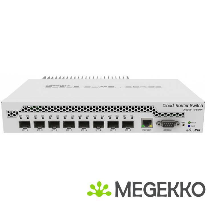 Mikrotik CRS309-1G-8S+ Managed Gigabit Ethernet, Computers en Software, Overige Computers en Software, Nieuw, Verzenden