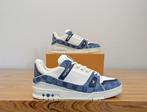 Louis Vuitton - LV Trainer White / Blue Denim Damier -, Kleding | Heren, Schoenen, Nieuw