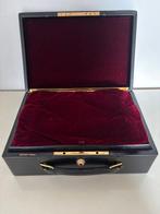 Hermès - Sieradendoos - Leder, Fluweel - Hermès sieradendoos, Antiek en Kunst