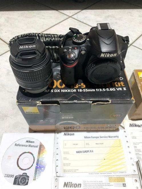 Nikon D3200 + nikkor 18-55 af vr Appareil photo numérique, Audio, Tv en Foto, Fotocamera's Digitaal