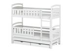 Stapelbed BLANKA - 90x200cm - 3 persoons - wit, Kinderen en Baby's, Ophalen of Verzenden, Nieuw