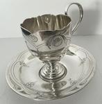 Beker (2) - .875 (84 Zolotniki) zilver - Russische beker +, Antiek en Kunst