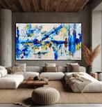 Luc Mora - GOLD WAVE  - XXL - ORIGINAL ABSTRACT PAINTING-, Antiek en Kunst