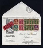 Zwitserland 1933 - 2 Expresse en 1 aangetekende brief met, Gestempeld