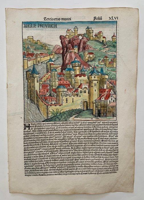 Hartmann Schedel/ Wohlgemut/ Pleydenwurff/Dürer - The, Antiek en Kunst, Antiek | Boeken en Manuscripten