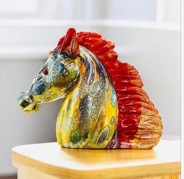 Filippo Maso - sculptuur, Testa di cavallo - 15 cm - beschikbaar voor biedingen