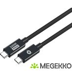 Conceptronic ETTA04B20 USB-kabel 2 m USB4 Gen 3x2 USB C, Computers en Software, Verzenden, Nieuw