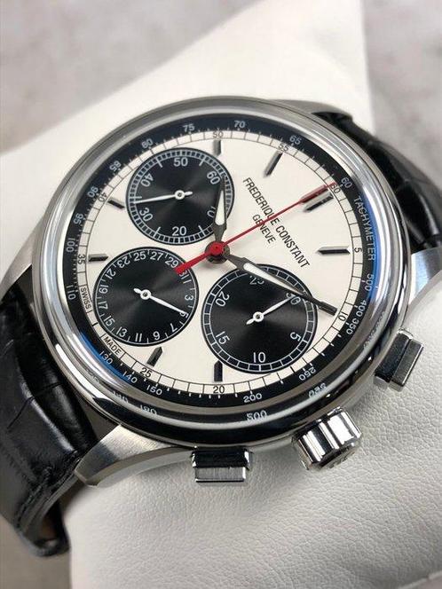 Frédérique Constant - Flyback Chronograph Manufacture, Handtassen en Accessoires, Horloges | Heren