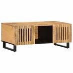 vidaXL Salontafel 100x55x40 cm massief ruw mangohout, Huis en Inrichting, Verzenden, Nieuw