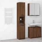 vidaXL Badkamerkast 32x34x188,5 cm bewerkt hout, Huis en Inrichting, Verzenden, Nieuw