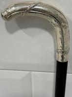 Wandelstok - Zilver, Hout