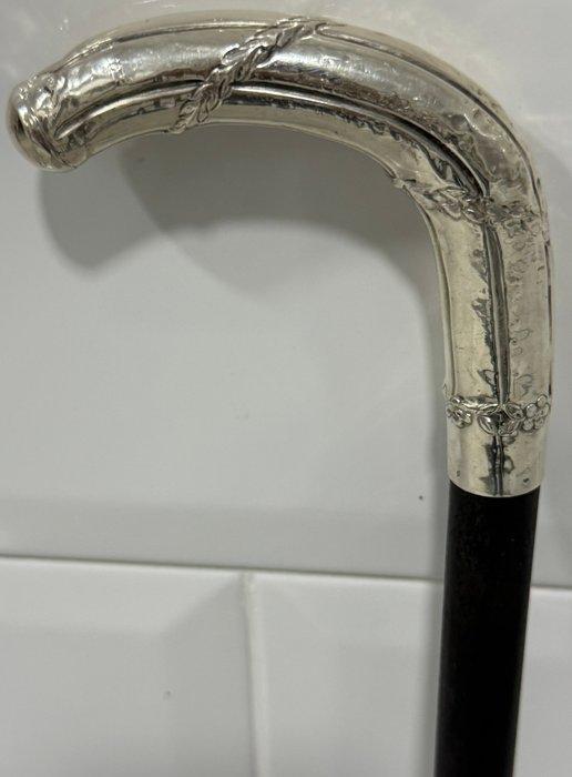 Wandelstok - Zilver, Hout, Antiek en Kunst, Antiek | Overige Antiek