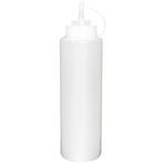 Doseerfles | Kunststof | Transparant | 227ml | Ø48x185(h)mm, Verzenden, Nieuw in verpakking