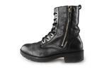 Tommy Hilfiger Veterboots in maat 37 Zwart | 5% extra, Kleding | Dames, Schoenen, Verzenden, Zwart, Overige typen, Zo goed als nieuw