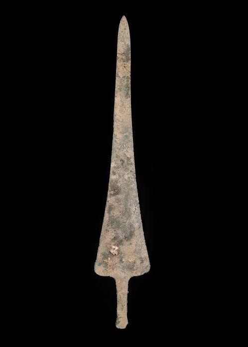 Âge du bronze Bronze Fer de lance (Sans Prix de Réserve), Antiek en Kunst, Antiek | Overige Antiek