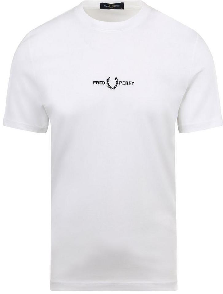 Fred Perry T-Shirt M4580 Wit maat Maat 48/50 (M) Heren, Vêtements | Hommes, T-shirts, Envoi