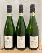 Tarlant - Zero - Champagne Brut Nature - 3 Flessen (0.75, Verzamelen, Nieuw