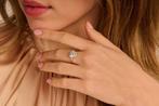 Ring - 14 karaat Witgoud - 2.62ct. tw. Diamant (Lab-grown) -, Handtassen en Accessoires, Ringen, Nieuw