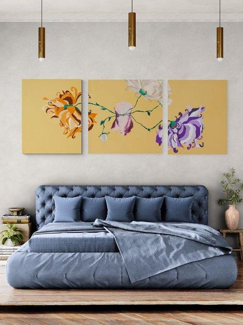 Mara Bonofiglio - DAHLIA MIRACLES, Antiek en Kunst, Kunst | Schilderijen | Modern