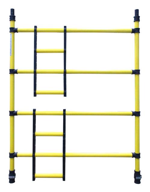 Rolsteiger carbon opbouwframe 145-3 (1,5 mtr) + ladder, Doe-het-zelf en Bouw, Steigers, Rolsteiger of Kamersteiger, Nieuw, 2 tot 5 meter