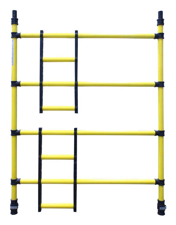 Rolsteiger carbon opbouwframe 145-3 (1,5 mtr) + ladder, Doe-het-zelf en Bouw, Steigers, Rolsteiger of Kamersteiger, Nieuw, 2 tot 5 meter