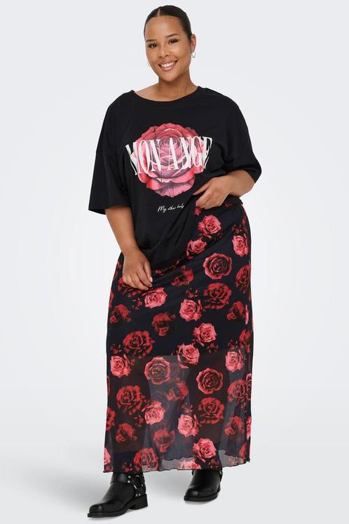 ONLY ECO midi rok rozen printXL=54Maat 46/48 (XL) of groter, Kleding | Dames, Rokken, Overige kleuren, Nieuw, Maat 46/48 (XL) of groter