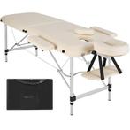 tectake Massagetafel 2 zones met matras en aluminium frame -, Verzenden, Nieuw