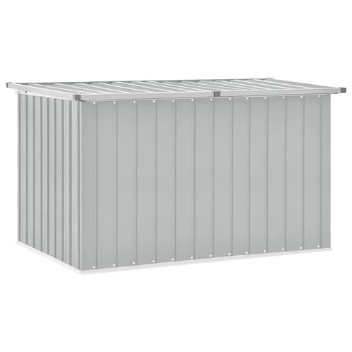 vidaXL Tuinbox 149x99x93 cm grijs, Tuin en Terras, Bergingen en Tuinkasten, Nieuw, Verzenden