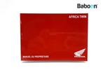 Livret dinstructions Honda CRF 1100 2021-2023 Africa Twin, Motoren, Onderdelen | Honda, Verzenden, Nieuw
