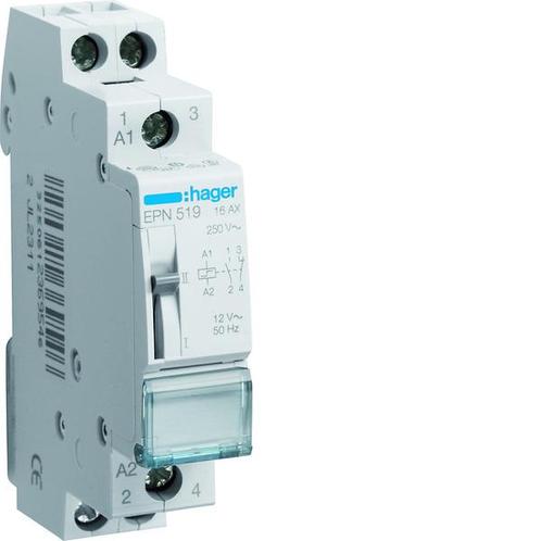 Hager EPN Bistable Relay - EPN519, Doe-het-zelf en Bouw, Elektriciteit en Kabels, Verzenden